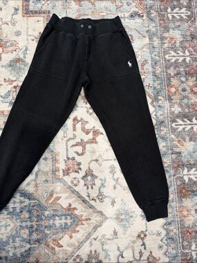 Ralph Lauren Black Logo Jogger Pants